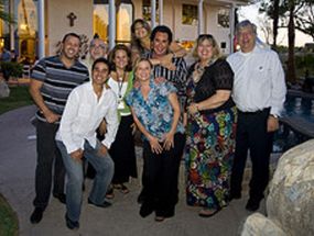 Private event at Wayne Newton's house